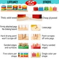 thumbnail image 4 of LotFancy Montessori Toys for Toddlers 1-3 Years Old, Wooden Shape Sorting and Stacking Toys, 4 of 8