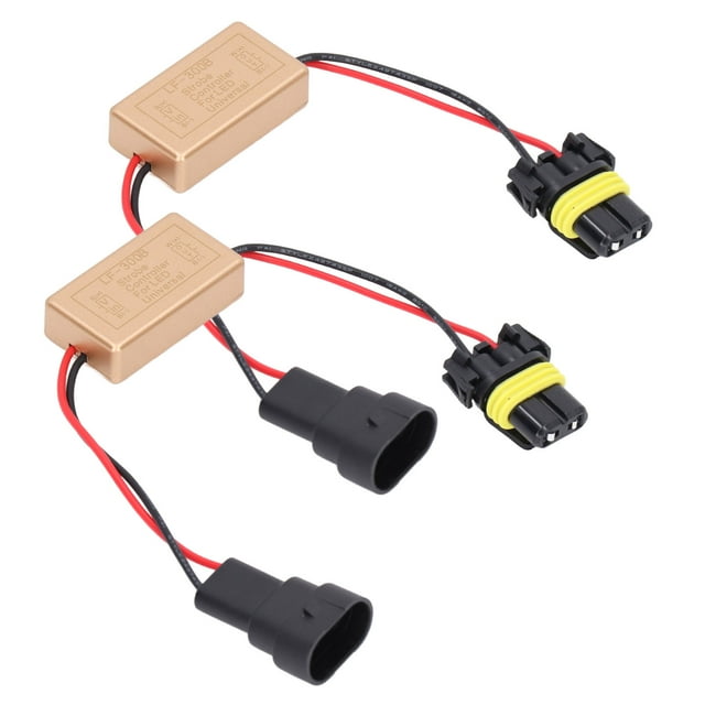 Fog Light Strobe Module, Preservative Flash Strobe Controller 2PCS 50W For Fog Lights For Automobiles