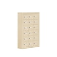 thumbnail image 1 of Salsbury 19065-18SSK D 18 A Doors S-Mounted Keyed Locks Cell Phone Locker In Sand, 1 of 1