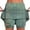 Green, variant on Knee Length Skorts Skirts for Women with Pockets Fashion Flora Graphic High Waisted Athletic Tennis Golf Skort for Casual Summer