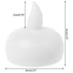 thumbnail image 3 of Flotantes Sin Llama A Prueba De Agua, 12 Uds., Velas Flotantes Para Piscina, Luces Led Parpadeantes Para Batería, Velas Para Velas De Té Vogacara HA042458-02, 3 of 6