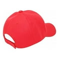 thumbnail image 2 of Jordefano 3 Pack Plain Baseball Cap Hat Adjustable Back (Red), 2 of 2
