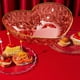 thumbnail image 5 of Frutero ligero de PET, moderno centro de mesa para servir galletas y dulces. Rojo, 5 of 8