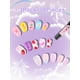 thumbnail image 3 of Funda completa Press on Nails EBANKU Kids, 78 unidades, con pegamento para uñas, 3 of 7