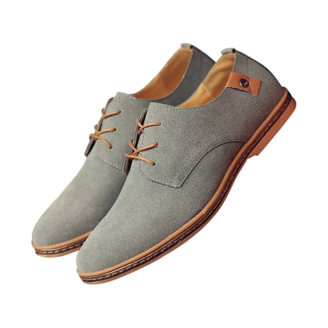 LSLJS Chaussures Simples Décontractées pour Homme en Cuir Mat de Style Britannique, Chaussures en Cuir pour Homme