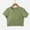 Green, variant on Girl's Summer Crop Top Short Sleeve Color Block T-Shirts with Chest Cushion Y2K Round-Neck Blouses for Kids for 14-19 Years