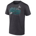 thumbnail image 2 of Men's Fanatics Heather Charcoal Philadelphia Eagles Super Bowl LIX Champions Roster T-Shirt, 2 of 5