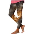 thumbnail image 2 of Nebula Print High Waisted Yoga Pants for Women Stretchy Compression Leggings Cosmic Universe Pattern Gymwear, 2 of 5