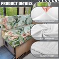 thumbnail image 6 of Uorisanigo RV Dinette Cushions Covers Washable Elastic Floral Hummingbird Rv Couch Cover Anti-Slip RV Dinette Seat Cover for Trailer Including 1 Backrest & 1 Bench Covers, 6 of 7