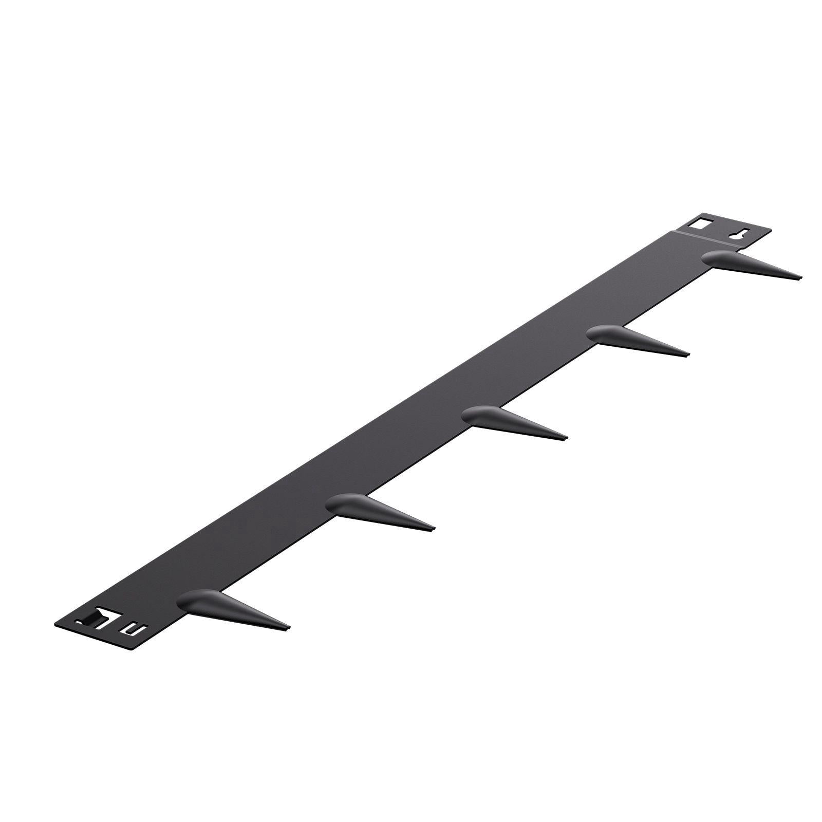 Steel Landscape Edging 5 Packs 39x3 Inch Rust Resistant Bendable Metal Garden Border Heavy Duty Lawn Edging Easy Install Flower Bed Yard Pathway Divider Black