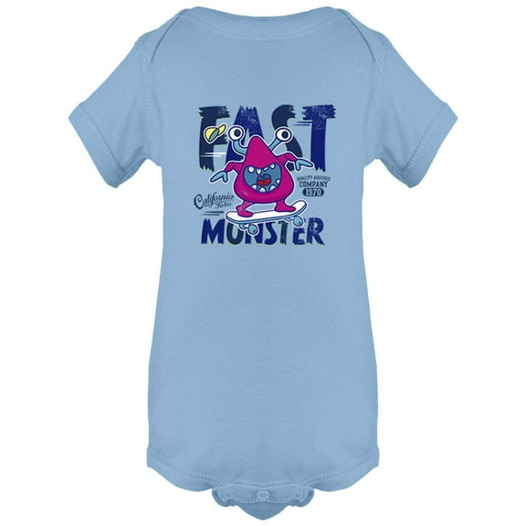 Fast Monster Skater Bodysuit Infant -Image by Shutterstock, 18 Months