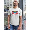 thumbnail image 2 of Flag Of Antigua And Barbuda T-Shirt Men -Image by Shutterstock, Male 4X-Large, 2 of 4