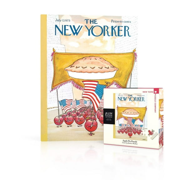 New York Puzzle Company Apple Pie Parade Mini 100 Piece Mini Puzzle