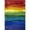 Rainbow/Nylon, variant on Joy CarpetsRainbow Magic 7'8" x 10'9" area rug in color Rainbow-Color:Rainbow,Material:Nylon