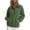 Green, variant on OGLCCG Fleece Sweatshirt for Women Half Zipper Long Sleeve Lapel Sports Oversized Sweatshirts Loose Pullover Tops with Pockets,S-XXL