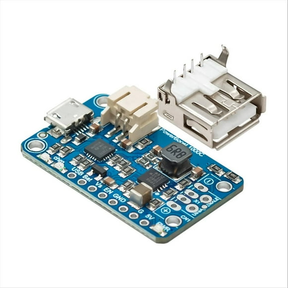 Módulo Recargable 2465 Spot, Cargador USB LiPo de 5 V y 1 A, PowerBoost 1000, Solución de Carga Portátil para Dispositivos Electrónicos.