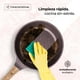 thumbnail image 5 of Juego De 3 Sartenes Amatista Con Recubrimiento de Inoble Antiadherente 22,24 y 28cm – Color Violeta Tornasol - Kitchen Art - Queen Sense, 5 of 6