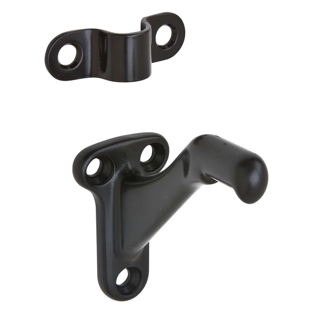 Soporte de barandilla SCHLAGE IVES, 5,7 x 3,5 cm, base negra