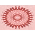 thumbnail image 1 of Ahgly Company Machine Washable Indoor Rectangle Transitional Pink Area Rugs, 8' x 12', 1 of 7