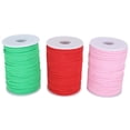 thumbnail image 2 of Cuerda elástica Ticfox alta elasticidad 100 yardas rojo rosa verde, 2 of 14