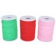 thumbnail image 2 of Banda elástica plana Costura cuerda DIY manga máscara haciendo alta elástico 100 yarda rollo (rojo rosa verde), 2 of 8