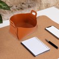 thumbnail image 4 of YSNOOWE Caja De Almacenamiento Plegable De Cuero Para Con Estilo Y Funcionalidad, 4 of 6