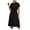 Black dresses for women, variant on Baikeli Sale Dresses for Women Summer Dresses for Women 2024 Lapel Neck Sundress Bandage Tunic Outfits Solid Color Dresses Beach Vacation Dress Womans Summer Dresses