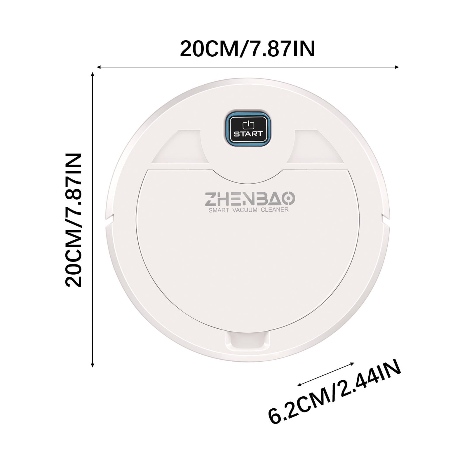 Matoen Robot Vacuums, Automatic Self-Charging Robotic Vacuum, Strong Suction, Quiet Robot Vacuum Cleaners Ideal for Hard Floor, Pet Hair and Low-Pile Carpets