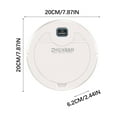 thumbnail image 2 of Matoen Robot Vacuums, Automatic Self-Charging Robotic Vacuum, Strong Suction, Quiet Robot Vacuum Cleaners Ideal for Hard Floor, Pet Hair and Low-Pile Carpets, 2 of 7