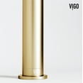 thumbnail image 5 of Ruxton Single Handle Single-Hole Bathroom Vessel Faucet in Matte Brushed Gold, 5 of 12