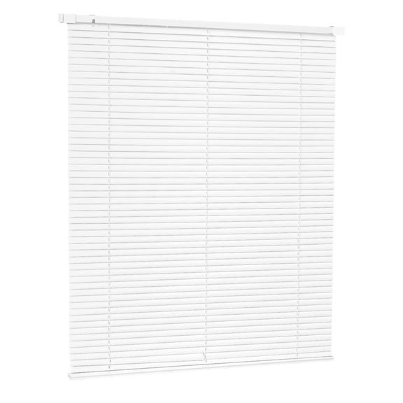 43.3" W x 48" H No-Drill Cordless Mini Blinds with 1 Inch Slats - Light Filtering Privacy