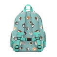 thumbnail image 3 of Cat Lovers Students Backpack with Cute Hand-drawn Watercolor Cat Illustration, Artistic Vintage Pet Print for Students and Students, 3 of 6