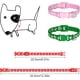 thumbnail image 2 of 12 collares para cachorros, collar de identificación para cachorros con liberación rápida, collar de identificación ajustable para perros, collares reflectantes para mascotas, 2 of 7