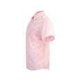 thumbnail image 2 of G-Style USA Men's Regular Fit Short Sleeve Solid Color Dress Shirts - PINK - M/15-15.5, 2 of 3