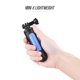 thumbnail image 5 of Soporte compacto para cámaras de acción, ideal para selfies y como trípode mini, compatible con GoPro Hero 3/5/4/3+3, Yi Lite/4k/4k+, SJCAM/Andoer/AKASO, color azul, ligero y portátil., 5 of 7