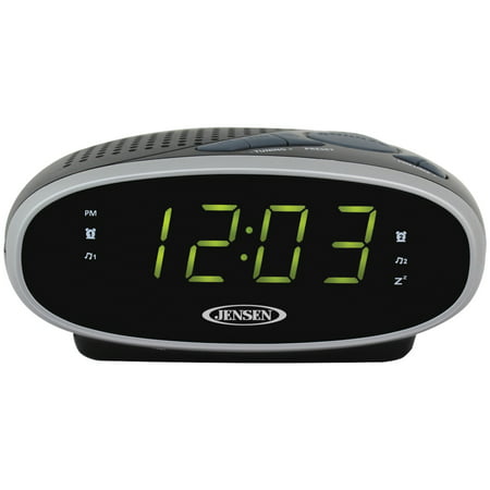 JENSEN JCR-175 AM/FM Alarm Clock Radio