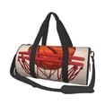 thumbnail image 1 of Lsque Basketball Shot Pattern Foldable SportsBag with Wet Dry Pocket, Travel Bag, Large Capacity Duffel Bag, Splash Proof Carry on Bag, Overnight Bag, Weekender Bag, 1 of 6
