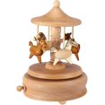 thumbnail image 1 of Classical Music Box,Music Boxes Artware Wooden Vintage Musical Box Home Decor, 1 of 4