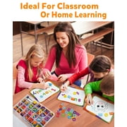 Coogam Magnet Letters Sets for 3 Years Old- 234 Pcs Alphabet with Magnetic Board Pen and Box