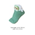 thumbnail image 2 of unbranded 2Pares Calcetines De Coral Fleece Con Estampado De Para Looks Casual Y Festivos, 2 of 7