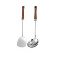thumbnail image 2 of Kitchen Decor Qwtwty Quality Stainless Steel Soup Spoon And Slotted Ladle Set Very Suitable for Home Chefs Thickened Heatresistant Built to Last, 2 of 8