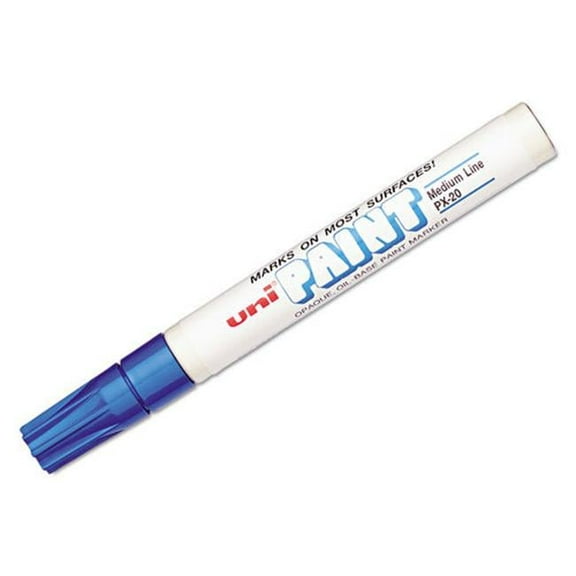 Uni-ball  Uni-Paint Oil-Base Medium Line Markers - Blue