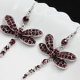 thumbnail image 4 of Retro Multicolor Diamond Tassel Insect Earrings Female Long Ear Jewelry, 4 of 9