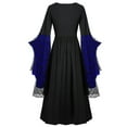 thumbnail image 3 of DuoJiaJ Vêtements Gothiques pour Femmes Robe Punk en Dentelle Squelette pour Fête Grande Taille Robe Rétro Performance Médiévale, 3 of 4