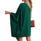 thumbnail image 3 of SAYOO Vestido corto de fiesta de club de verano con manga de murciélago suelta de un hombro para mujer SAYOO  Sexy, 3 of 4