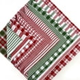 thumbnail image 4 of JCS Merry Christmas Homespun Plaid Striped Fabric 44 Precut 10-inch Quilt Squares Cake Layers, 4 of 4