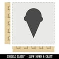 thumbnail image 2 of Ice Cream Cone Solid DIY Cookie Wall Craft Stencil - 5.5 Inch, 2 of 5