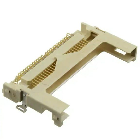 N7E50-7516PK-20 Connector Compact F l a s h 50 Position Card Right Angle Surface Mount