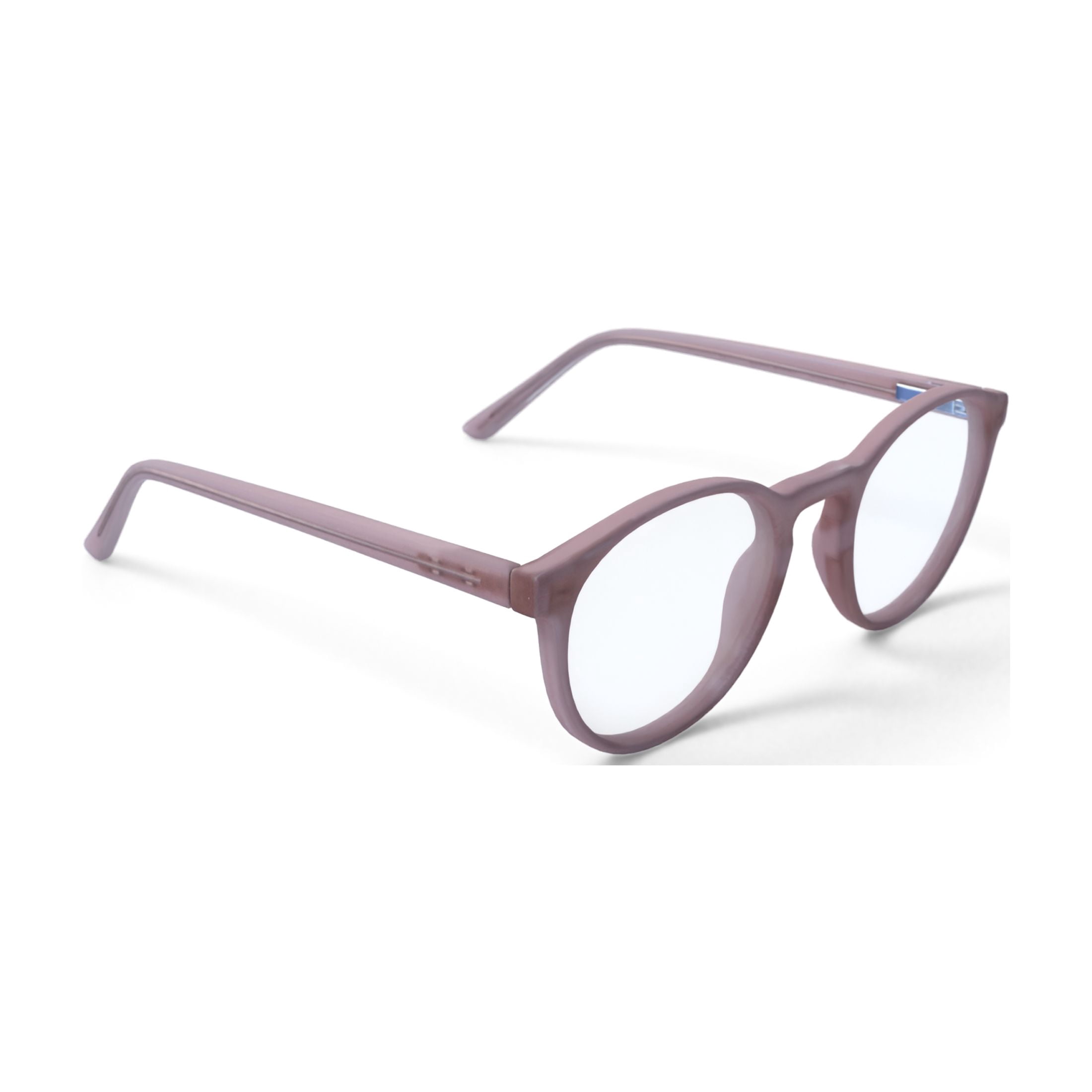 Sammy Rx'ble Eyeglasses with Case, Matte Crystal Peach