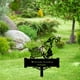 thumbnail image 3 of Gnomo Decorativo De Rama De Acero, Escultura De Arte De Árbol De Metal, Estaca De Gnomo De Jardín, Adorno De Jardín Exterior, Figura Caprichosa Para El Césped, Acento Rústico Para El Patio, 3 of 9
